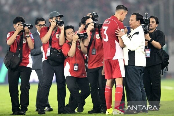 Prabowo Ucap Syukur atas Kemenangan Timnas atas China: Insha Allah Menuju Piala Dunia!