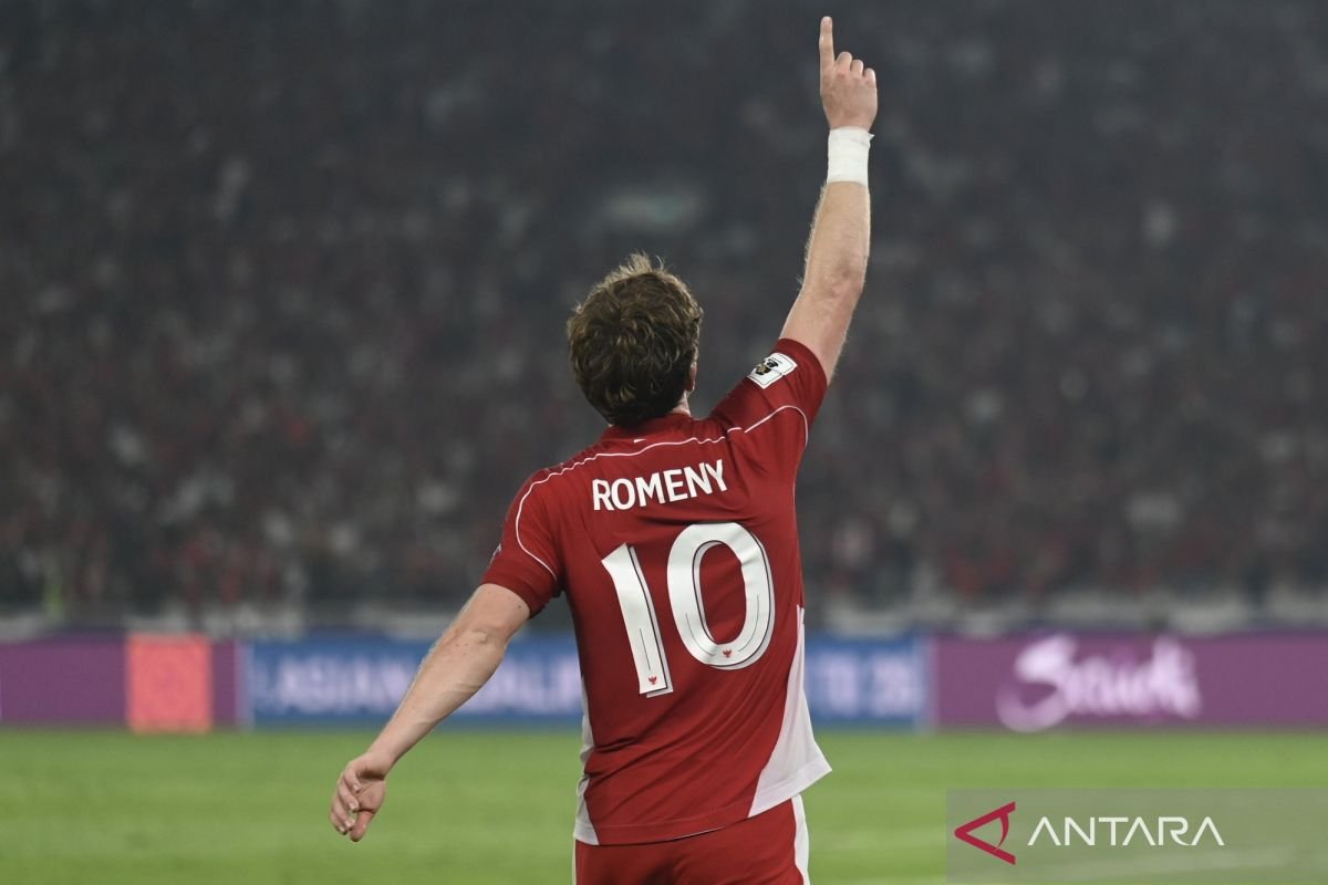 Ole Romeny Raih Tiga Gol dalam Tiga Pertandingan Bersama Timnas Indonesia