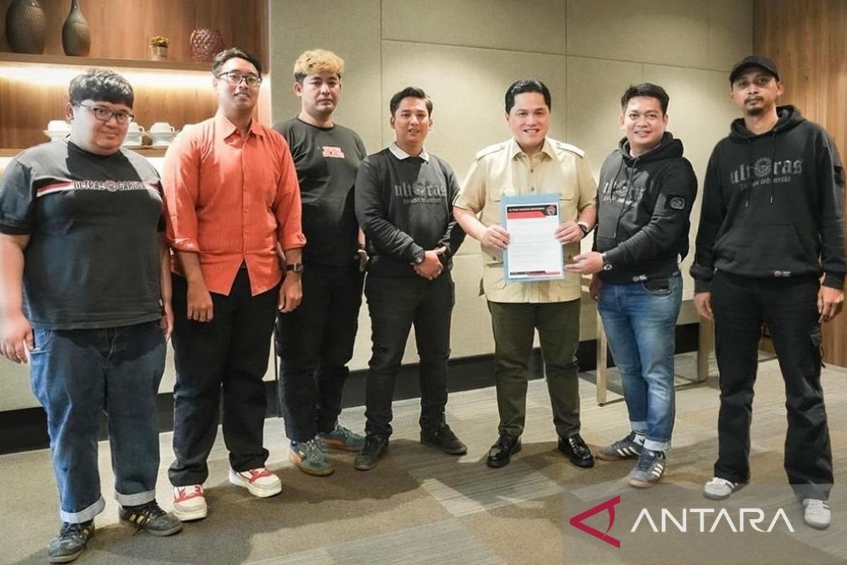 Erick Thohir, Ketua PSSI, Bertemu Perwakilan Ultras Garuda Indonesia